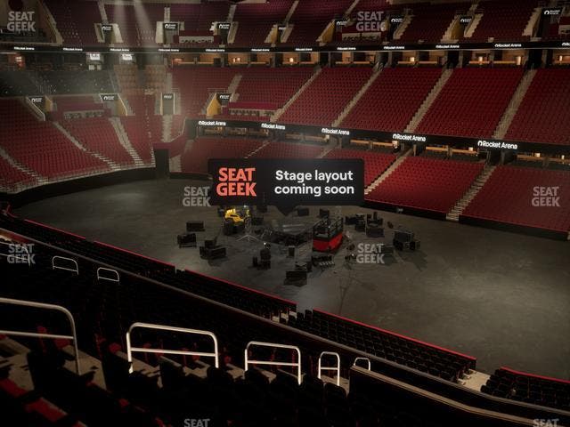 Rocket Arena - Section Mezzanine 105 Seat View
