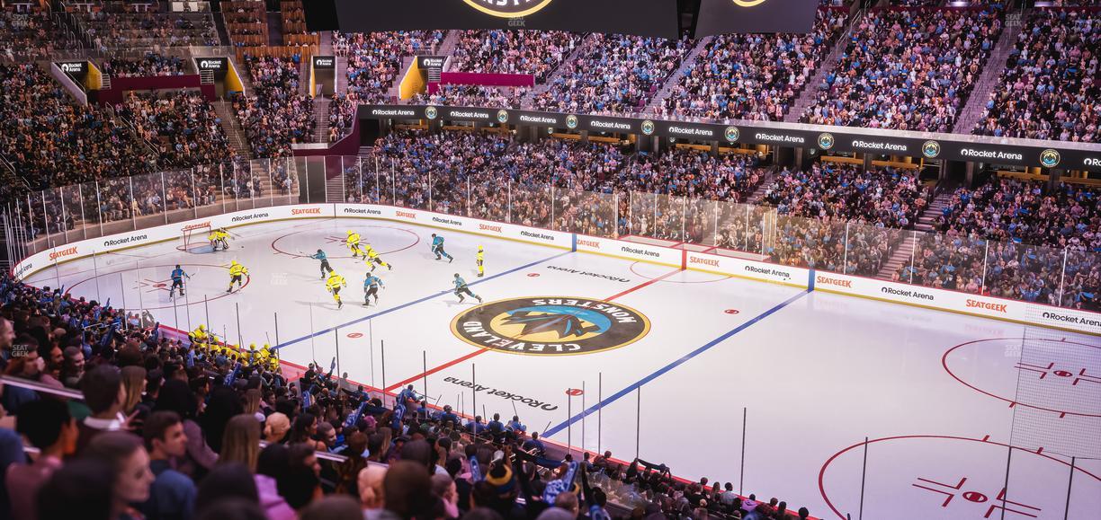 Rocket Arena - Section Mezzanine 105 Seat View