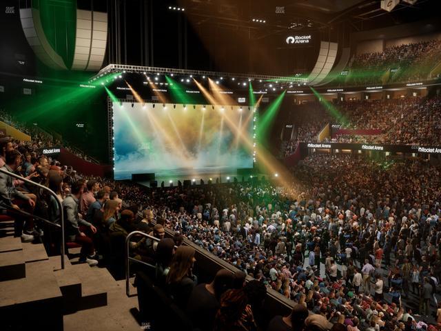 Rocket Arena - Section Mezzanine 105 Seat View