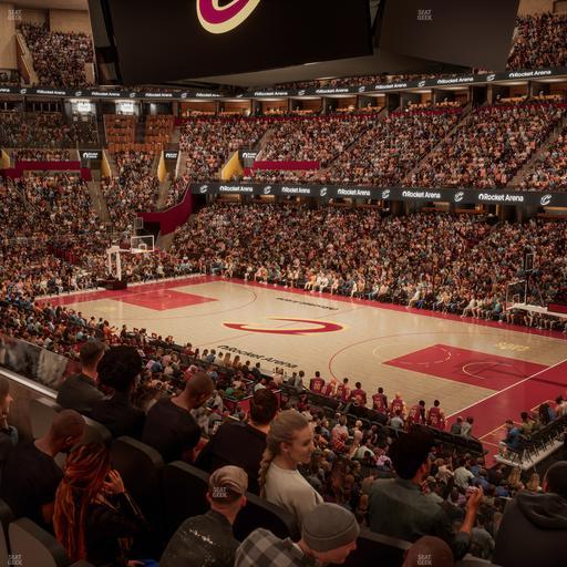 Rocket Arena - Section Mezzanine 105 Seat View