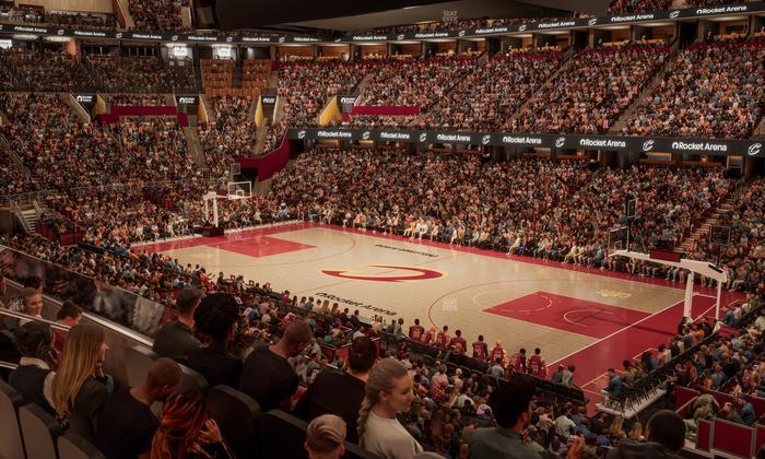 Rocket Arena - Section Mezzanine 105 Seat View