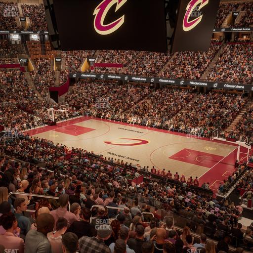 Rocket Arena - Section Mezzanine 105 Seat View