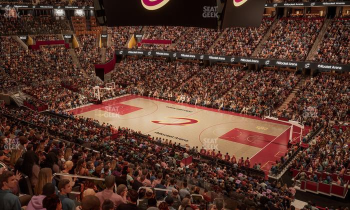 Rocket Arena - Section Mezzanine 105 Seat View