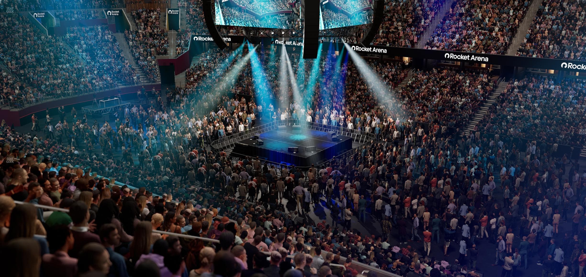 Rocket Arena - Section Mezzanine 105 Seat View