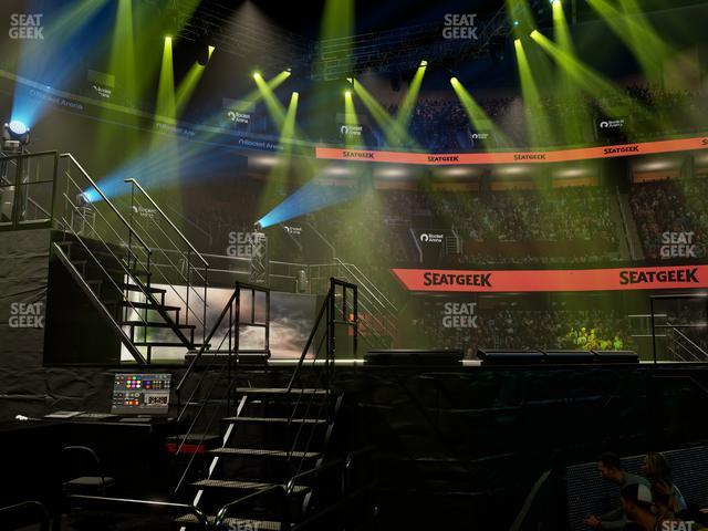 Rocket Arena - Section Mezzanine 110 Seat View Rocket Arena - Section Mezzanine 110 Seat View