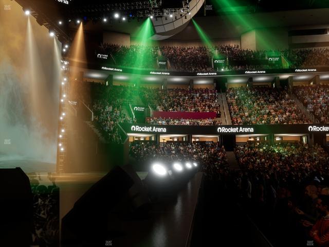 Rocket Arena - Section Mezzanine 110 Seat View