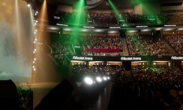 Rocket Arena - Section Mezzanine 110 Seat View
