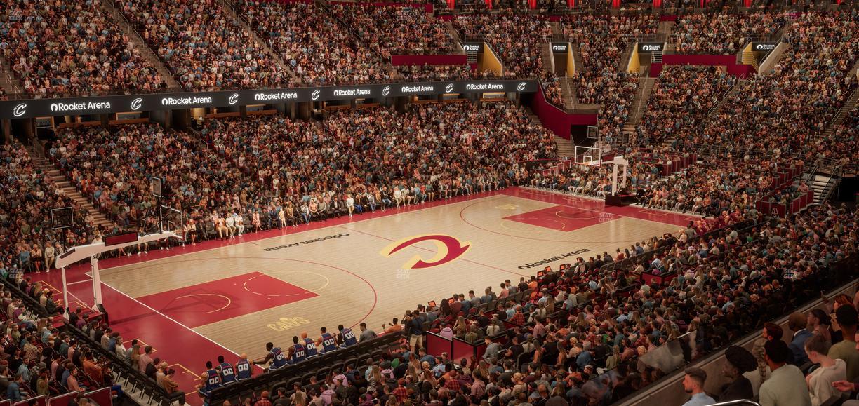 Rocket Arena - Section Mezzanine 110 Seat View