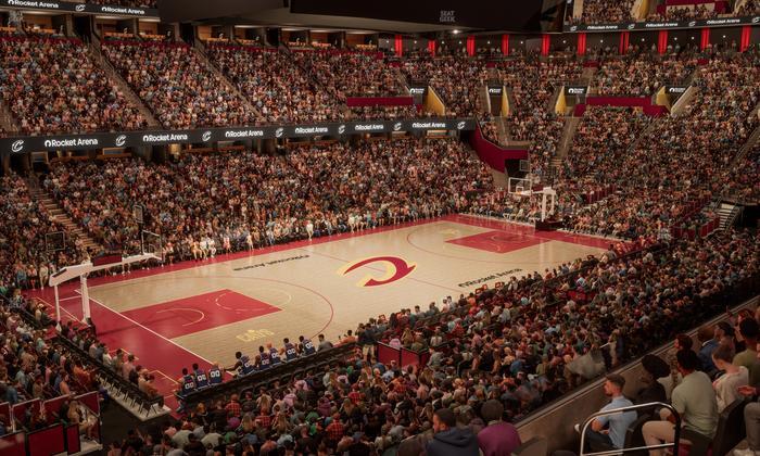 Rocket Arena - Section Mezzanine 110 Seat View
