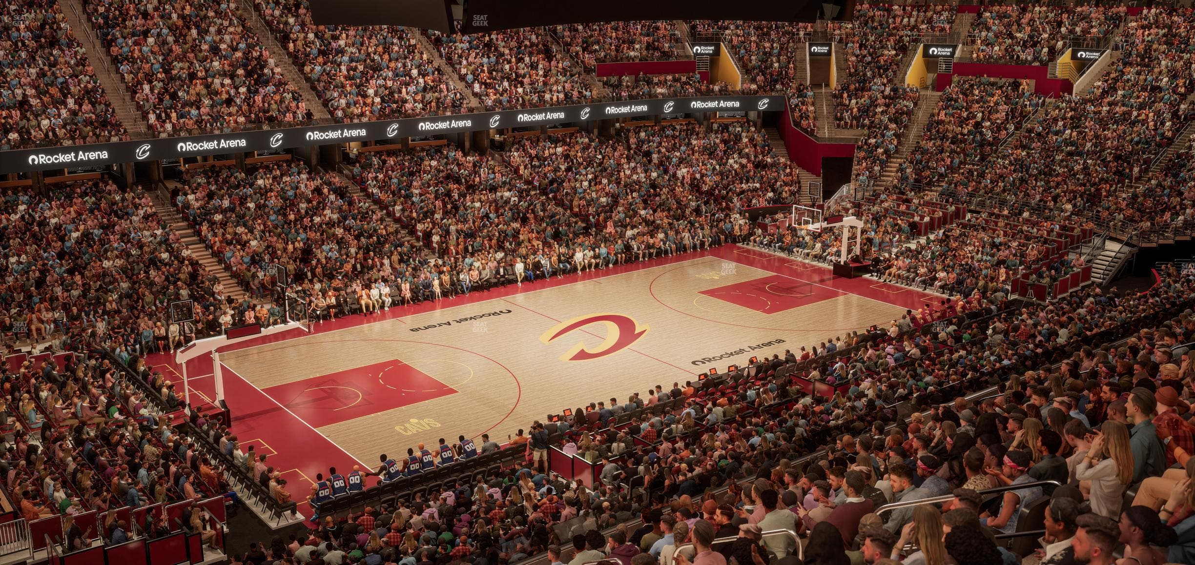 Rocket Arena - Section Mezzanine 110 Seat View