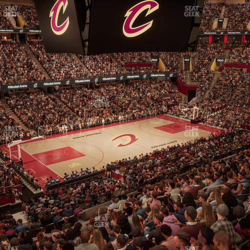 Rocket Arena - Section Mezzanine 110 Seat View
