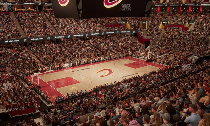 Rocket Arena - Section Mezzanine 110 Seat View