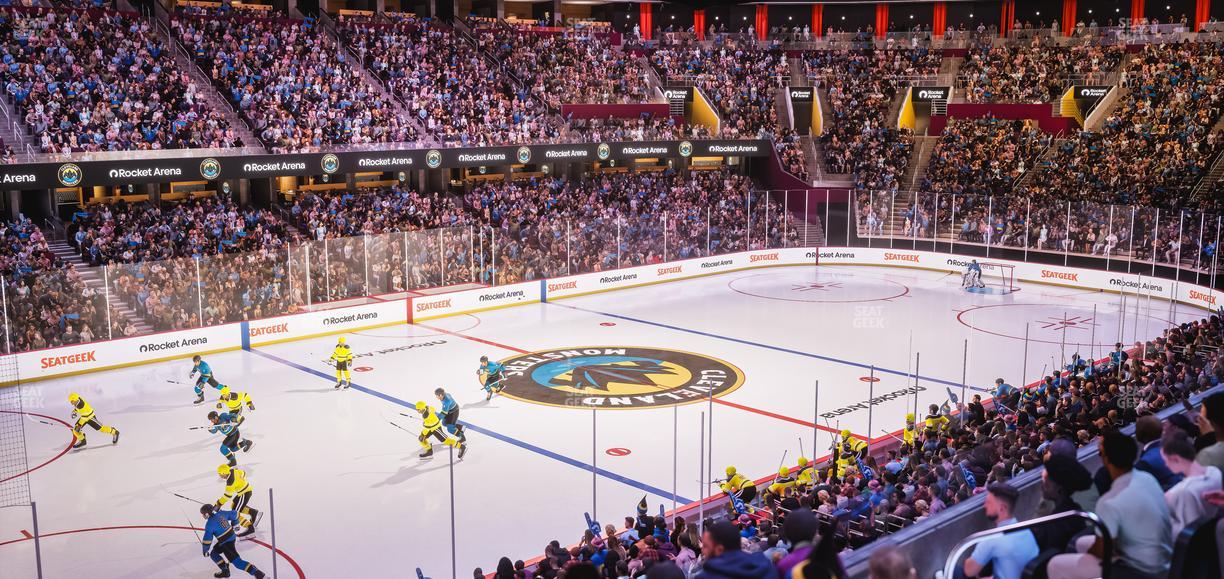 Rocket Arena - Section Mezzanine 110 Seat View