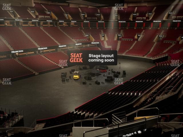 Rocket Arena - Section Mezzanine 111 Seat View
