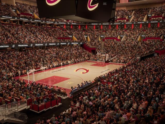 Rocket Arena - Section Mezzanine 111 Seat View