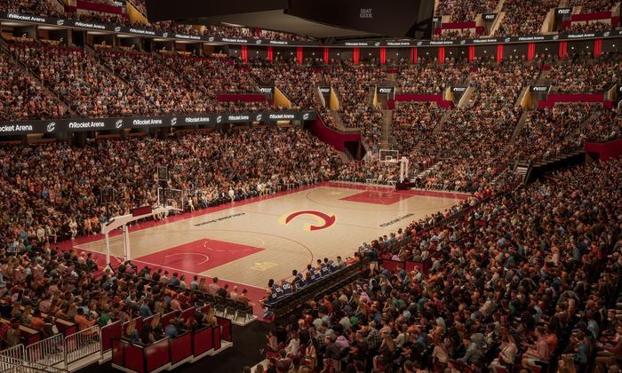 Rocket Arena - Section Mezzanine 111 Seat View