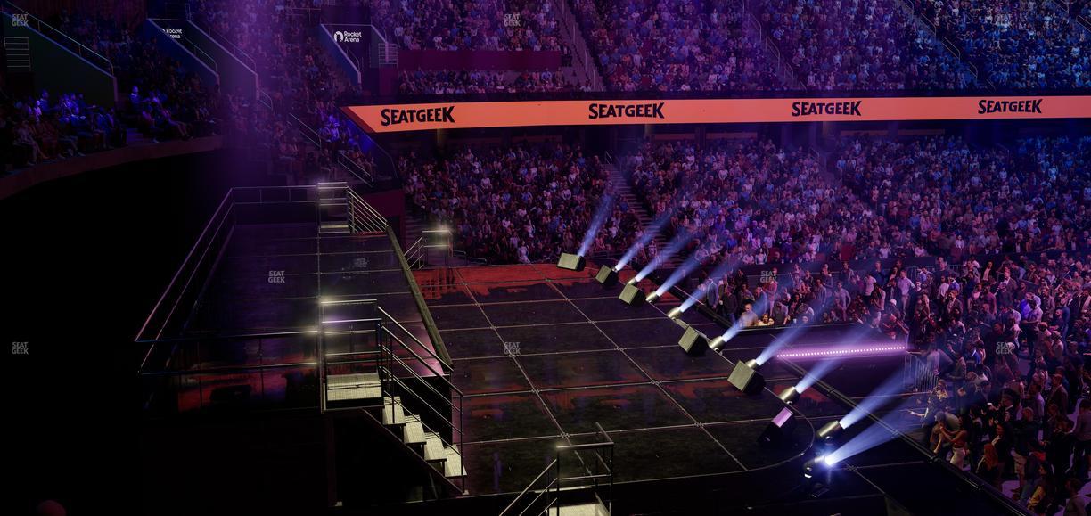 Rocket Arena - Section Mezzanine 111 Seat View