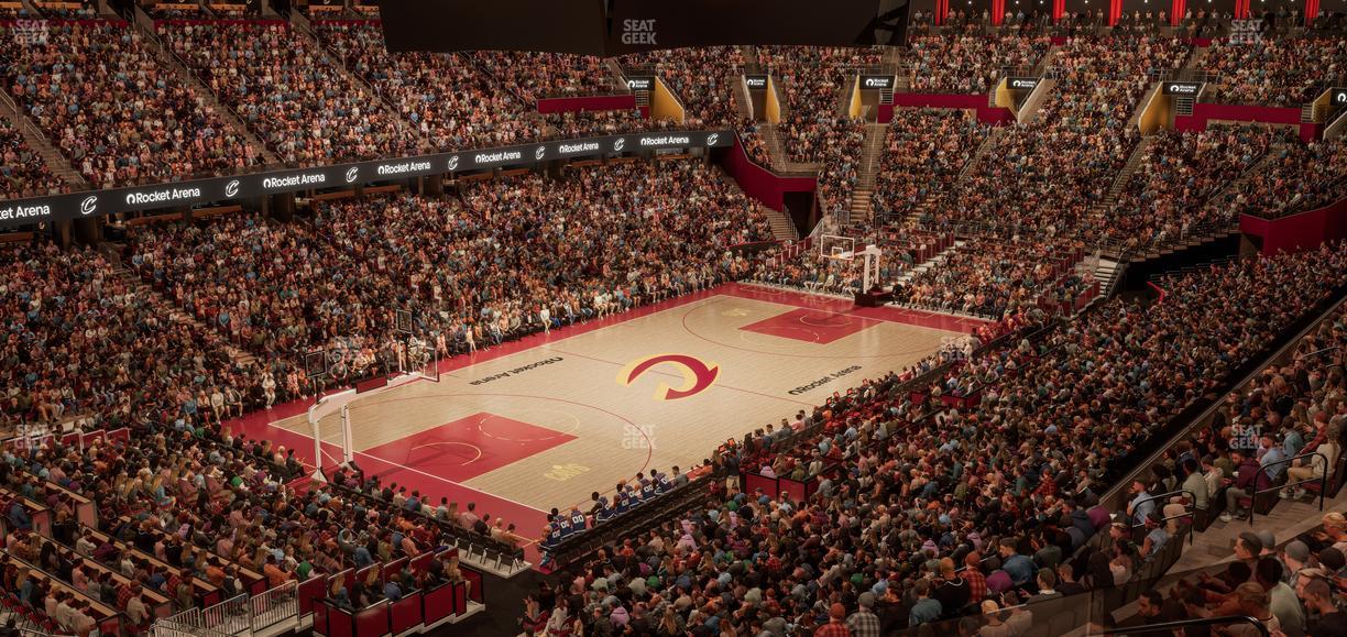 Rocket Arena - Section Mezzanine 111 Seat View