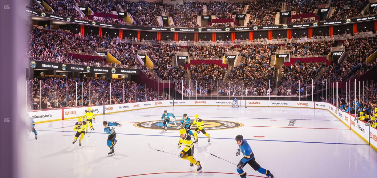 Rocket Arena - Section Mezzanine 112 Seat View