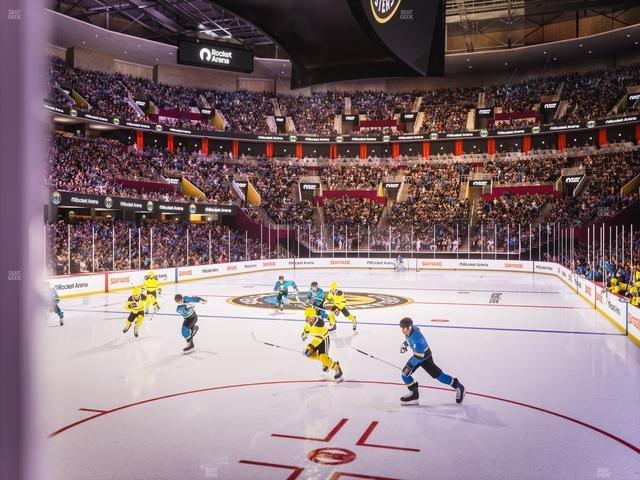 Rocket Arena - Section Mezzanine 112 Seat View