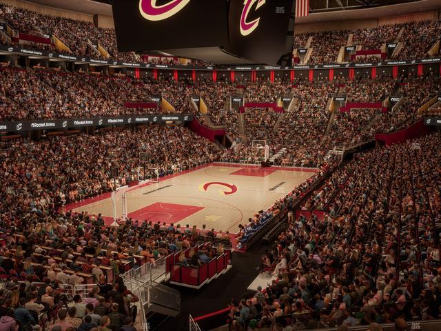 Rocket Arena - Section Mezzanine 112 Seat View