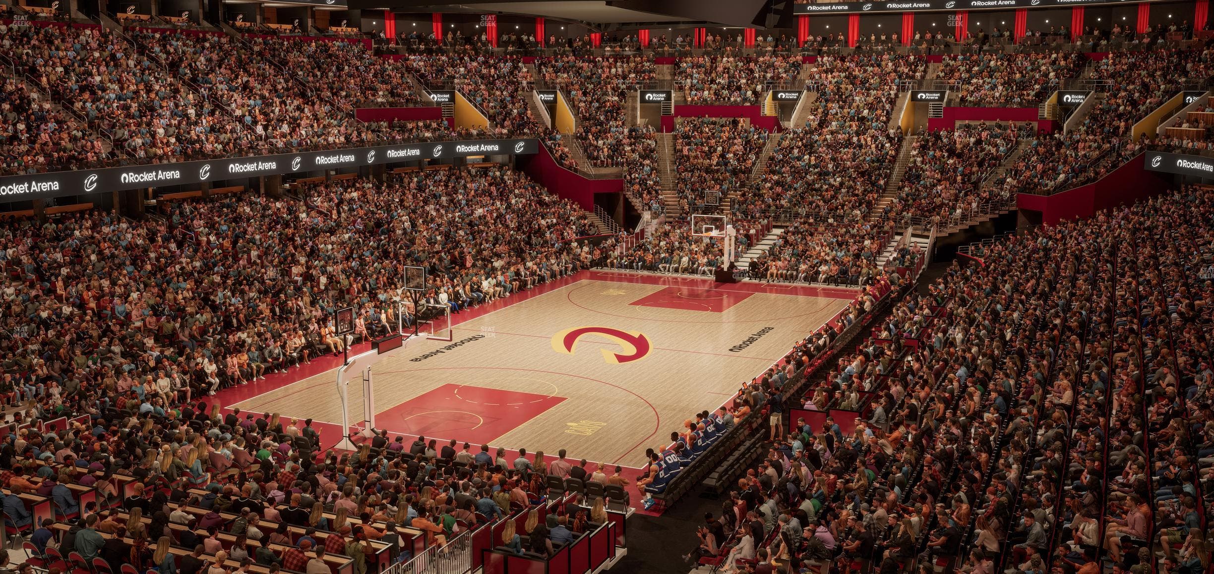 Rocket Arena - Section Mezzanine 112 Seat View