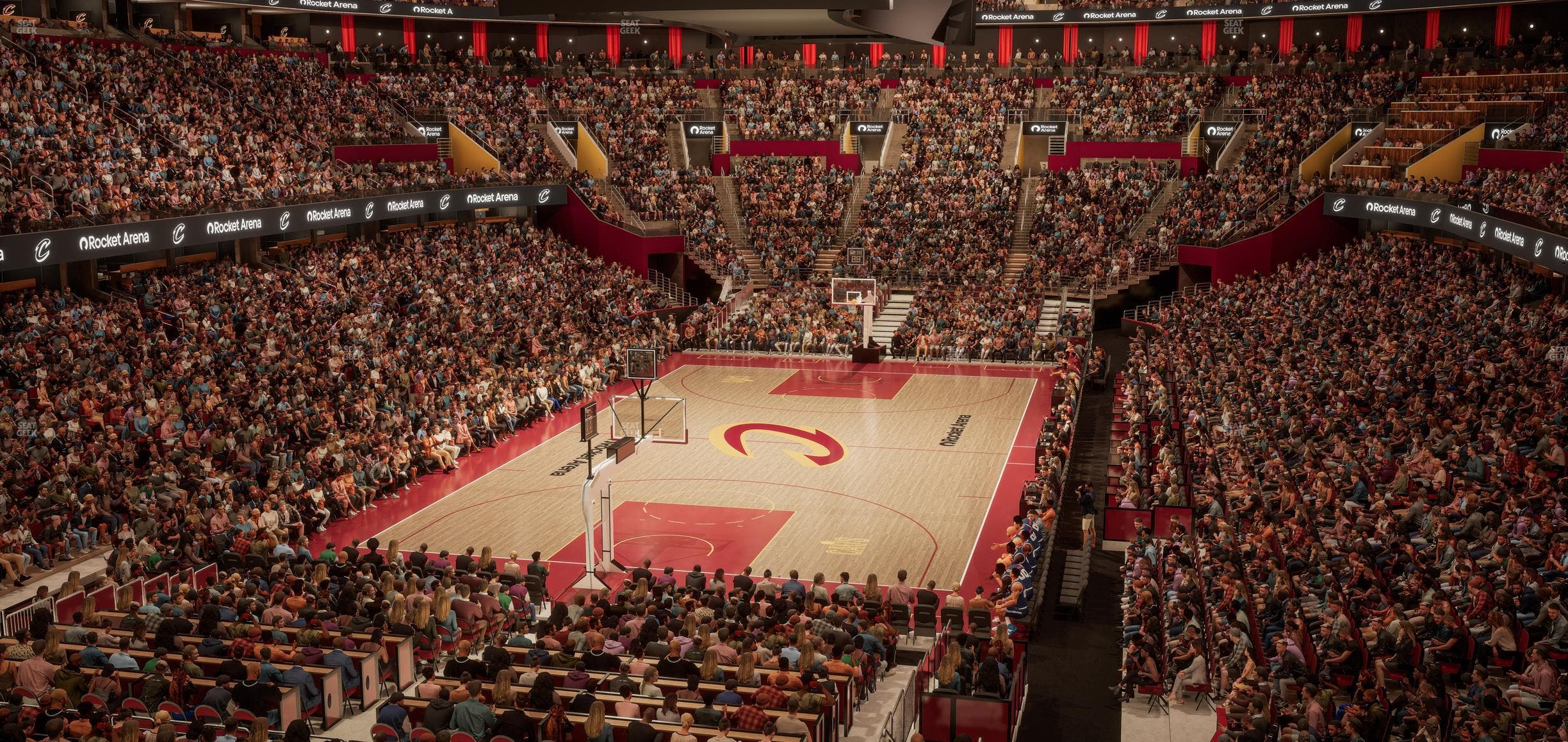 Rocket Arena - Section Mezzanine 113 Seat View