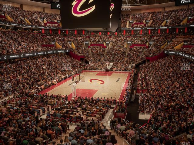 Rocket Arena - Section Mezzanine 113 Seat View Rocket Arena - Section Mezzanine 113 Seat View