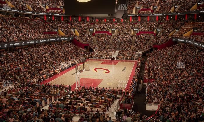 Rocket Arena - Section Mezzanine 113 Seat View