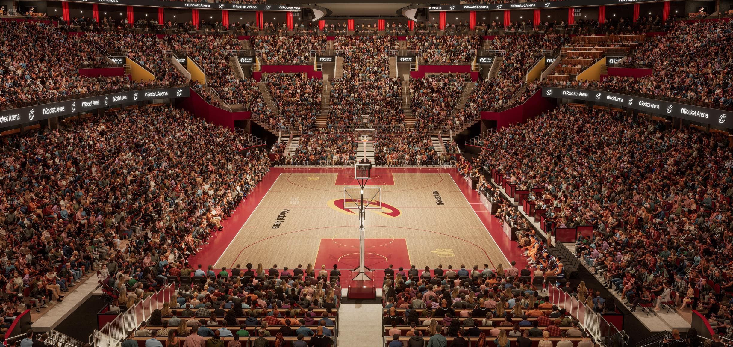 Rocket Arena - Section Mezzanine 114 Seat View