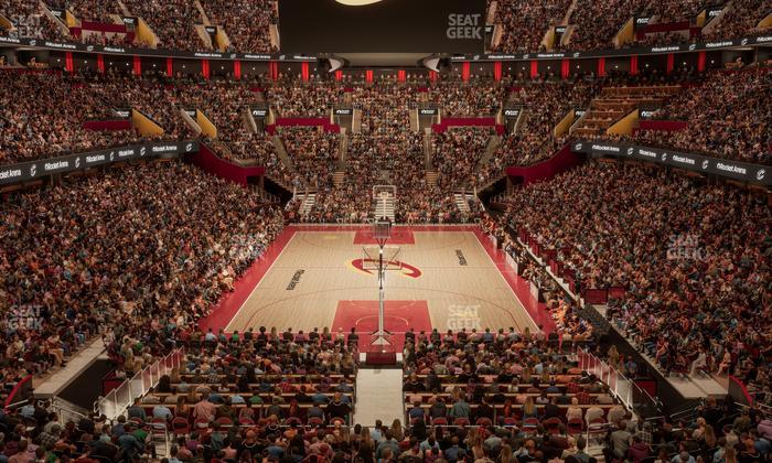 Rocket Arena - Section Mezzanine 114 Seat View