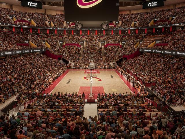 Rocket Arena - Section Mezzanine 114 Seat View