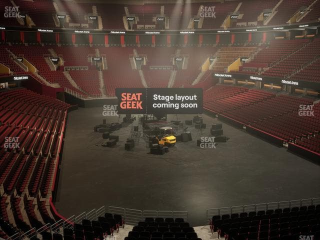 Rocket Arena - Section Mezzanine 115 Seat View