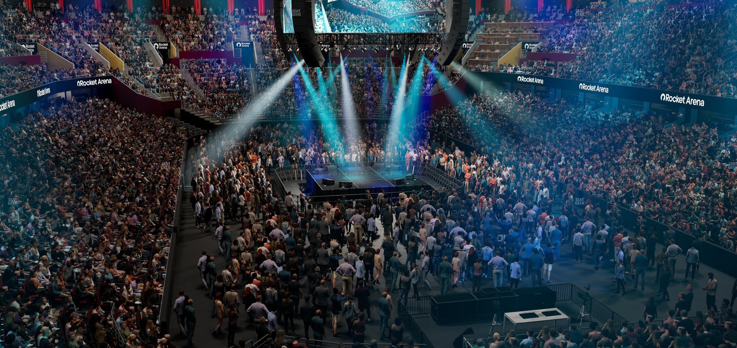 Rocket Arena - Section Mezzanine 115 Seat View