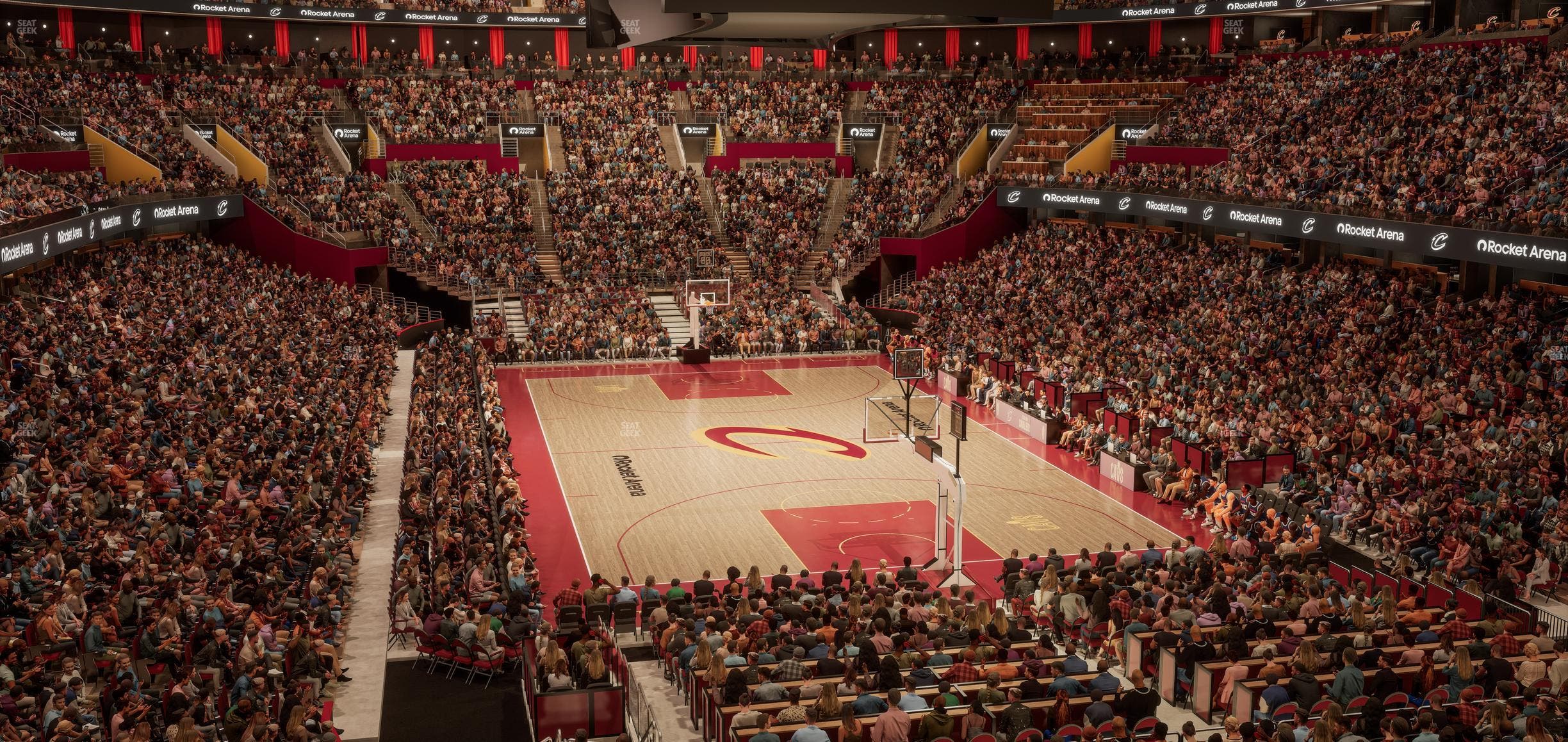 Rocket Arena - Section Mezzanine 115 Seat View