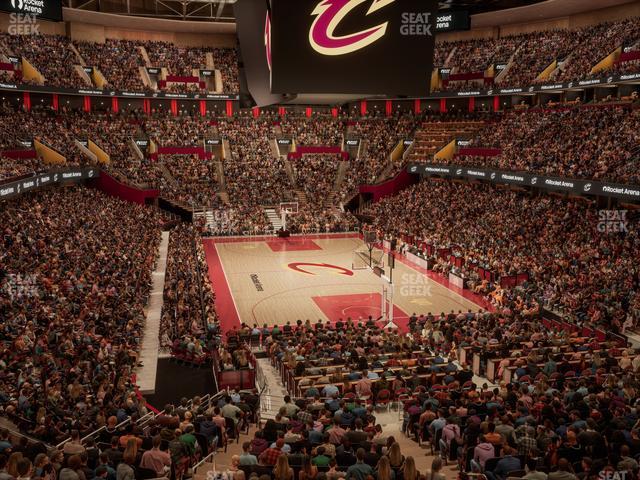 Rocket Arena - Section Mezzanine 115 Seat View Rocket Arena - Section Mezzanine 115 Seat View