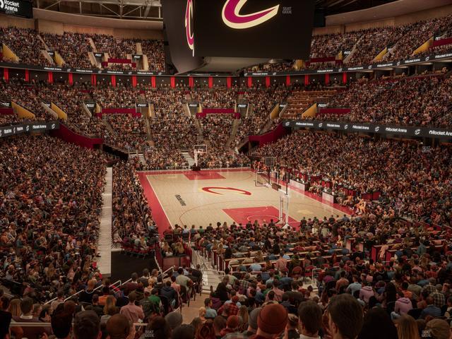 Rocket Arena - Section Mezzanine 115 Seat View