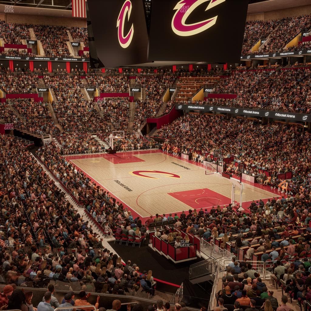 Rocket Arena - Section Mezzanine 116 Seat View