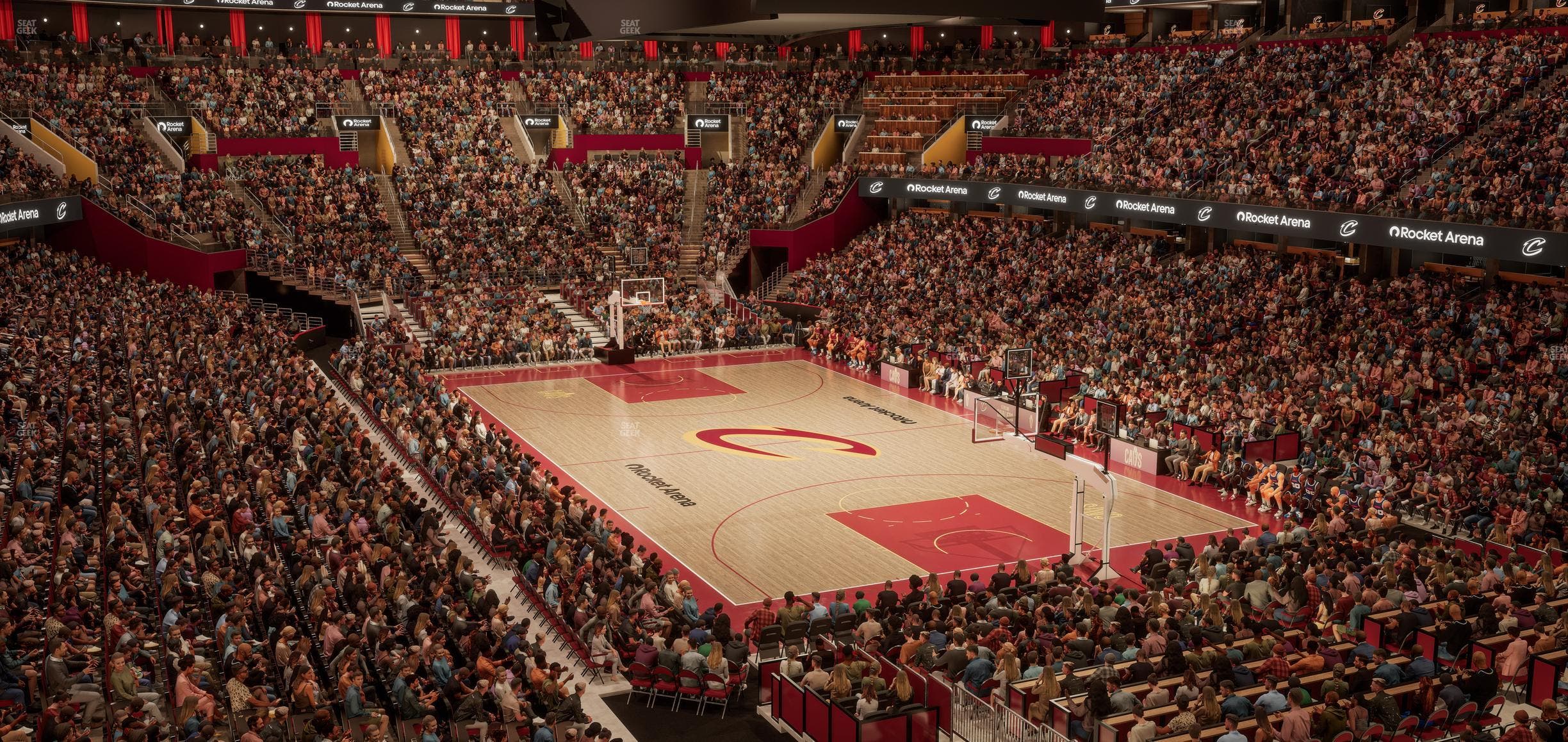 Rocket Arena - Section Mezzanine 116 Seat View