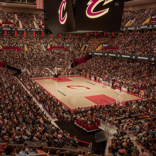 Rocket Arena - Section Mezzanine 116 Seat View