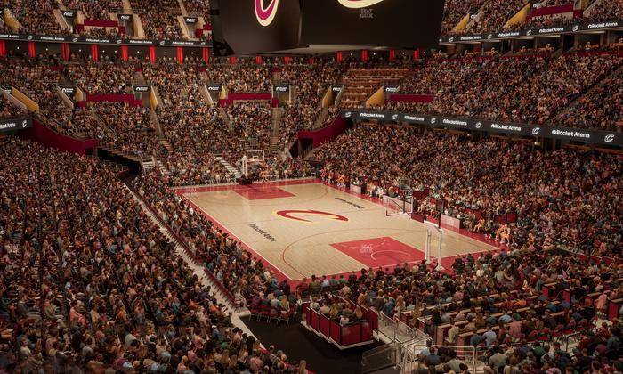 Rocket Arena - Section Mezzanine 116 Seat View