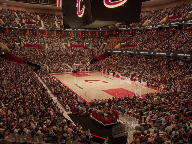 Rocket Arena - Section Mezzanine 116 Seat View