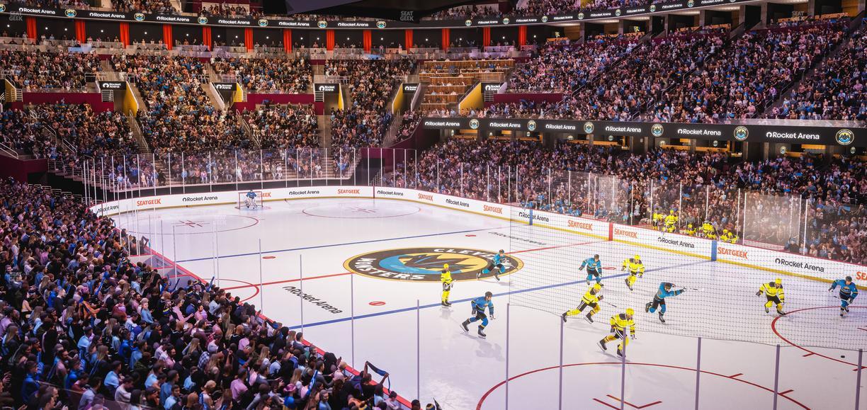 Rocket Arena - Section Mezzanine 117 Seat View