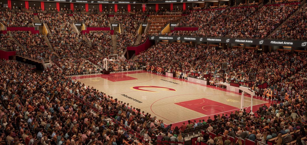 Rocket Arena - Section Mezzanine 117 Seat View