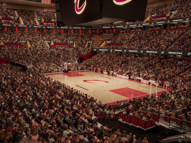Rocket Arena - Section Mezzanine 117 Seat View
