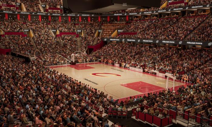 Rocket Arena - Section Mezzanine 117 Seat View