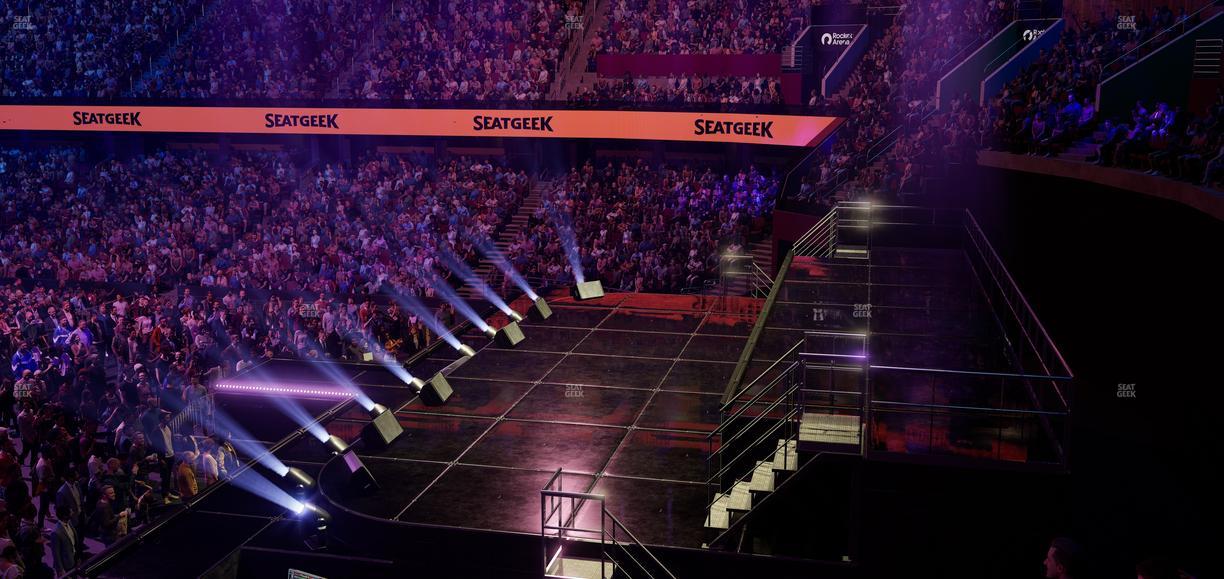 Rocket Arena - Section Mezzanine 117 Seat View