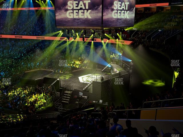 Rocket Arena - Section Mezzanine 117 Seat View Rocket Arena - Section Mezzanine 117 Seat View