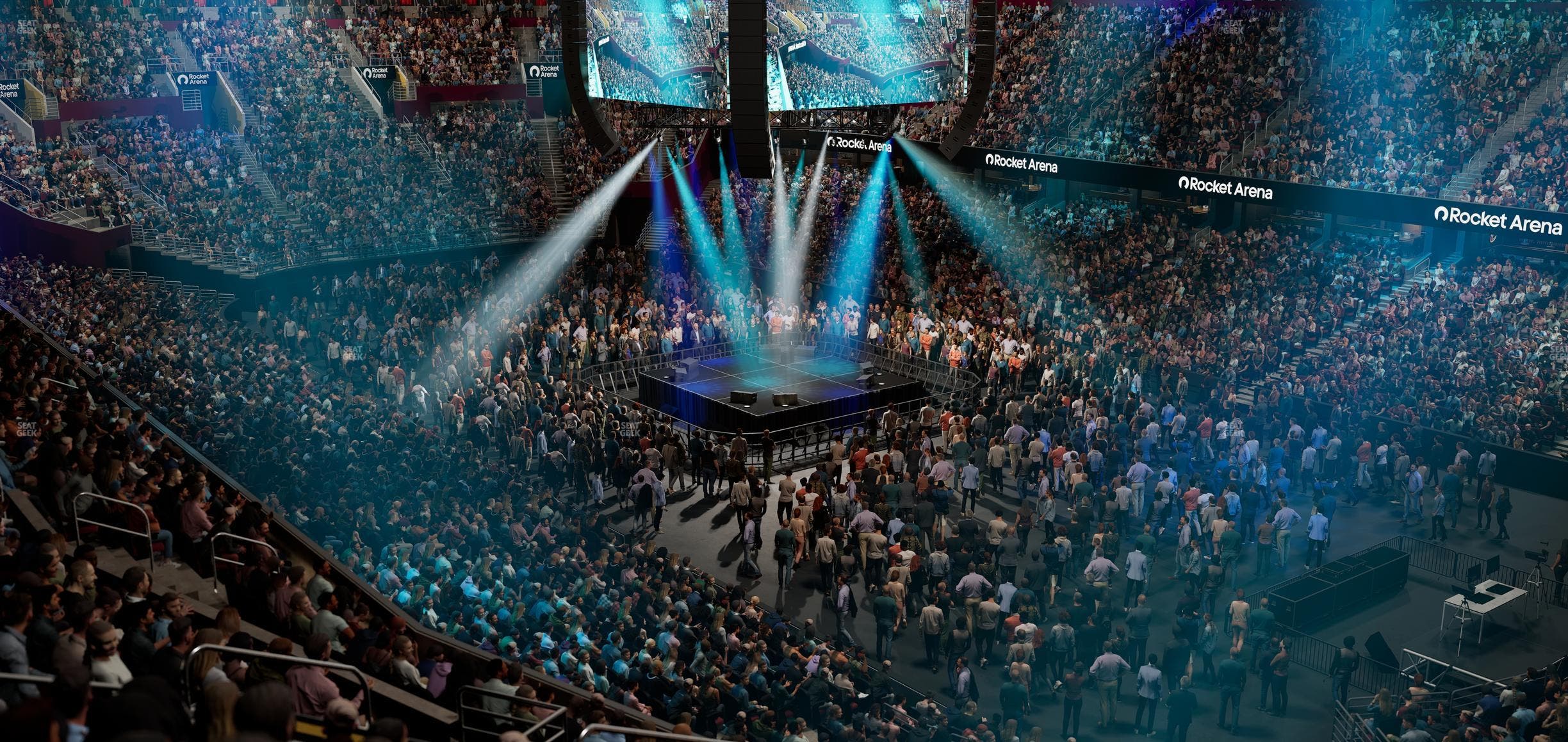 Rocket Arena - Section Mezzanine 117 Seat View