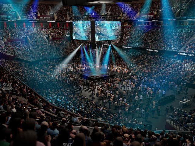 Rocket Arena - Section Mezzanine 117 Seat View